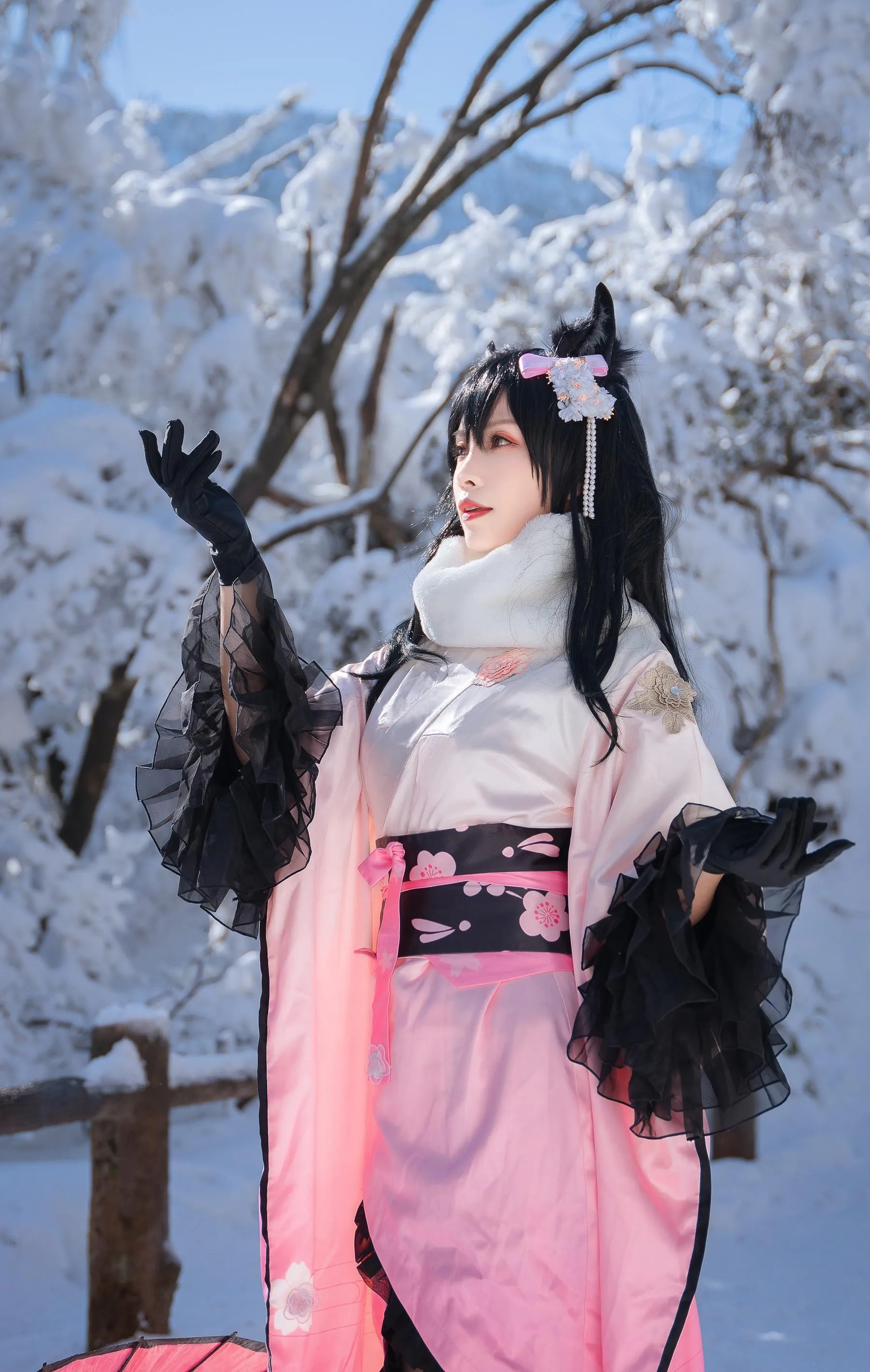 Neko-薇薇 – NO.08 爱宕和服 [45P]插图1